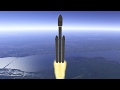 SpaceX Falcon Heavy tribute Orbiter Space Flight Simulator 2016 Edition