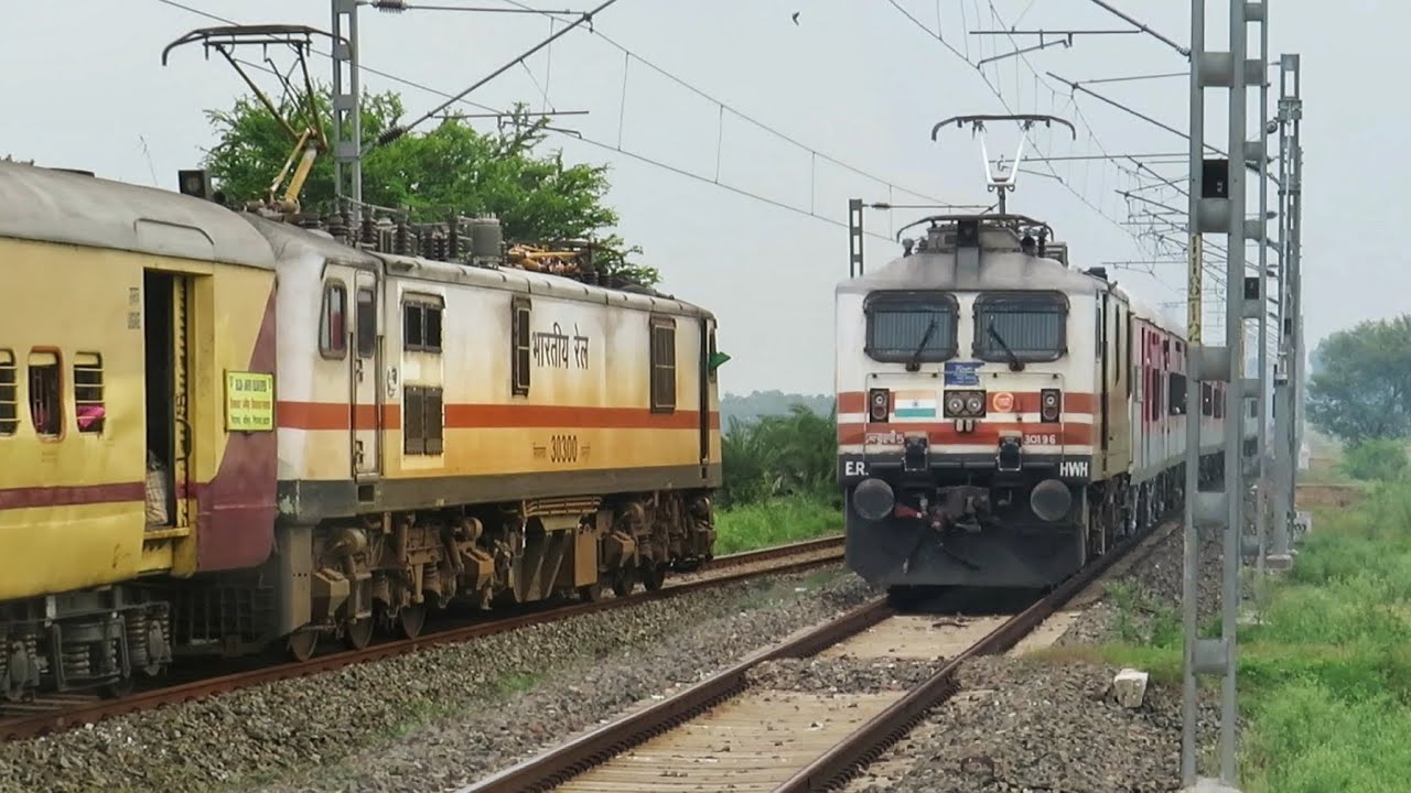 Fast Train Part 5 High Speed PERFECT Crossing TRAINS | Part 5 | Express Trains ...