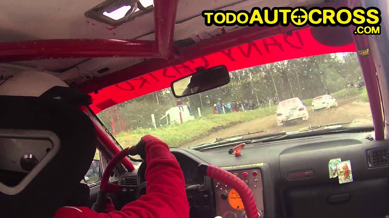 ON-BOARD Dany Castro -SEMIFINAL DE -1600 XXXI AUTOCROSS SANTA COMBA