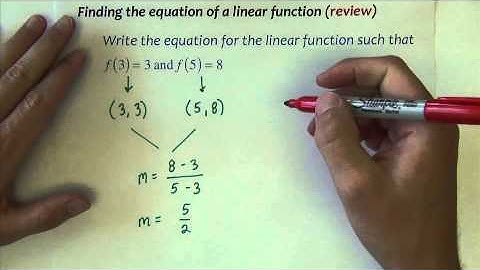 College Algebra - Section 2.1 - Part 1