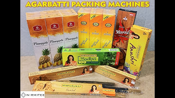 Agarbathi Packing Line - Cartoning Machine (120 cpm) + Carton Collating & Overwrapping Machine