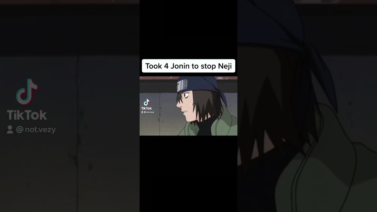 It Took 4 Jonin S To Stop Neji