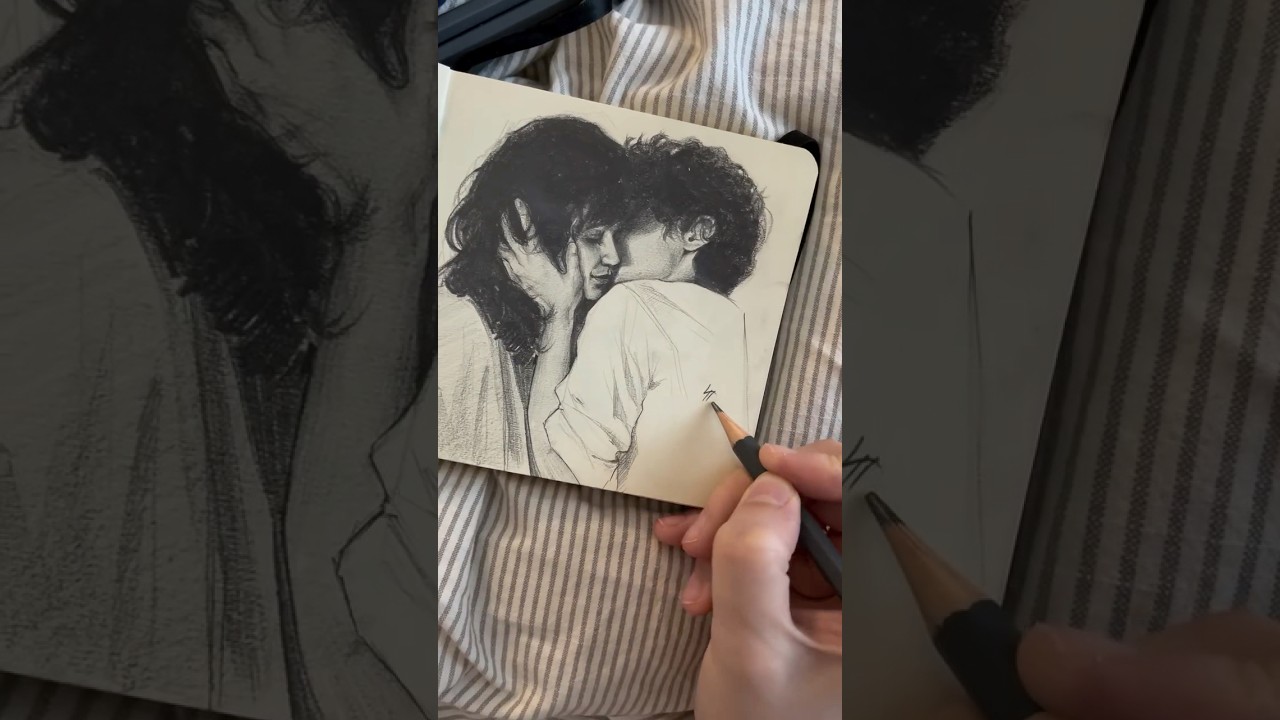 Самые чувственные работы получаются карандашом (набор от Denksy wb202326564) 