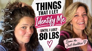 Before losing 80 lbsI thought my hair and other body parts was what made me who I was, I was wrong