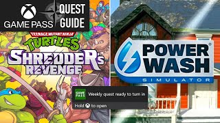 Teenage Mutant Ninja Turtles Shredder's Revenge + PowerWash Simulator Weekly Game Pass Quest Guide screenshot 1