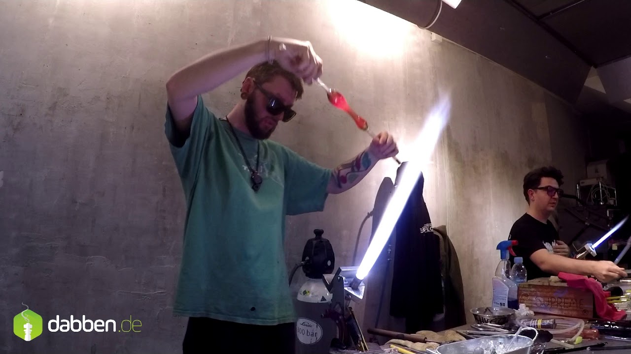 dabben.de in Barcelona - Private Glassblowing Session & Show