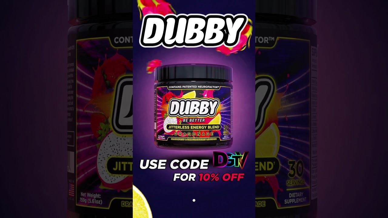 A Drink 4 Gamers? Use Code DGTV for 10% Off DUBBY ENERGY PRODUCTS - Be Better #dubby #gamers #energy