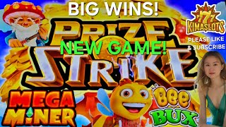 NEW PRIZE STRIKE GAMES! "MEGA MINER" & "BEE BUX" #yaamava #casino #slotmachine #bonus #gambling #win