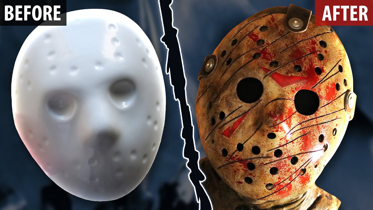 How To Make A Freddy Vs Jason Friday The 13th Hockey Mask Diy Youtube - making jason voorhees a roblox account