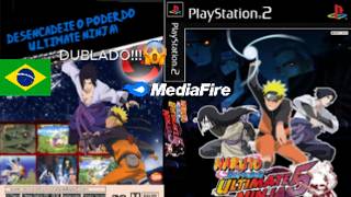 Naruto Ultimate Ninja 5 Dublado PT BR PS2  Aethersx2 Iso