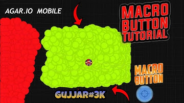 NEW FASTEST MACRO TUTORIAL ON ANDROID NO ROOT*2020* (AGARIO MOBILE)