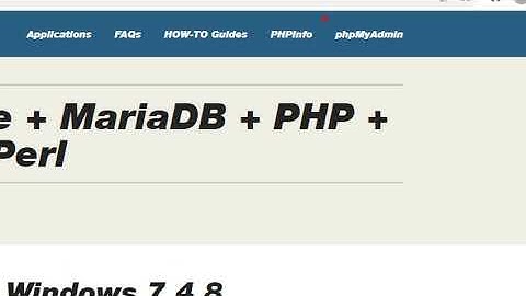 #EP 1 การติดตั้ง XAMPP