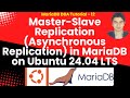 (हिन्दी) Master-Slave Replication (Asynchronous Replication) in MariaDB on Ubuntu 24.04 LTS
