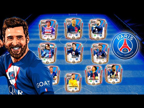 I Built Legendary PSG Squad Ft Messi, Neymar, Ronaldinho - Special Edition Squad! FC Mobile 24