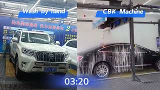Comparison Video Of Hand Wash And Cbk Machine Car Wash.