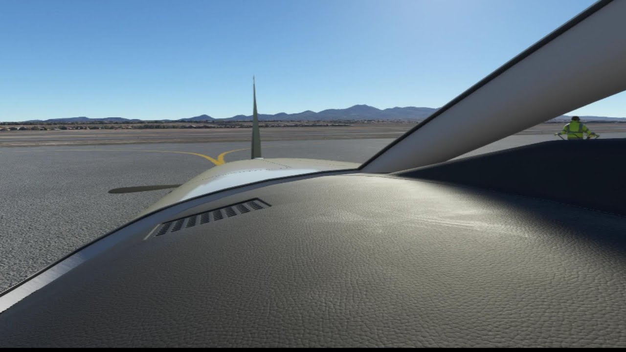 MSFS VR 120 TBM 850 Tuning Brunner Yoke after Update to Version 1.1
