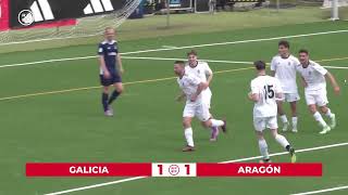 Resumen Galicia-Aragón (1-2)  Copa de Regiones UEFA Final