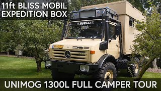 UNIMOG 1300L  Bliss Mobil Expedition Camper Tour ( full of surprises and unique solutions )