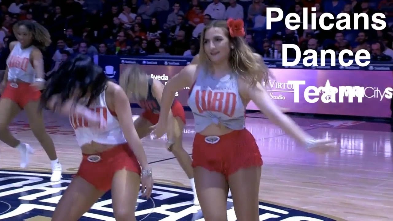 Half-court hustle: The Pelicans Senior Dance squad