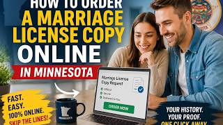 How to order a marriage license copy online in Minnesota