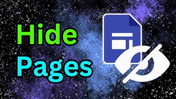 How to Hide Pages from Navigation in Google Sites: Step by  steps to hide pages form navigation