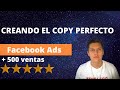 ✅Como crear el mejor COPY para vender en FACEBOOK ADS✅| Trafico Pago | Facebook ads | HOTMART