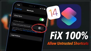 How To Enable Allow Untrusted Shortcuts On iOS | How To Fix 2021 screenshot 4