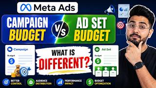 Meta ad Campaign Budget Vs Ad Set Budget 🔥Meta Ads Mein Kya Best Hai?  #metaads #facebookads 