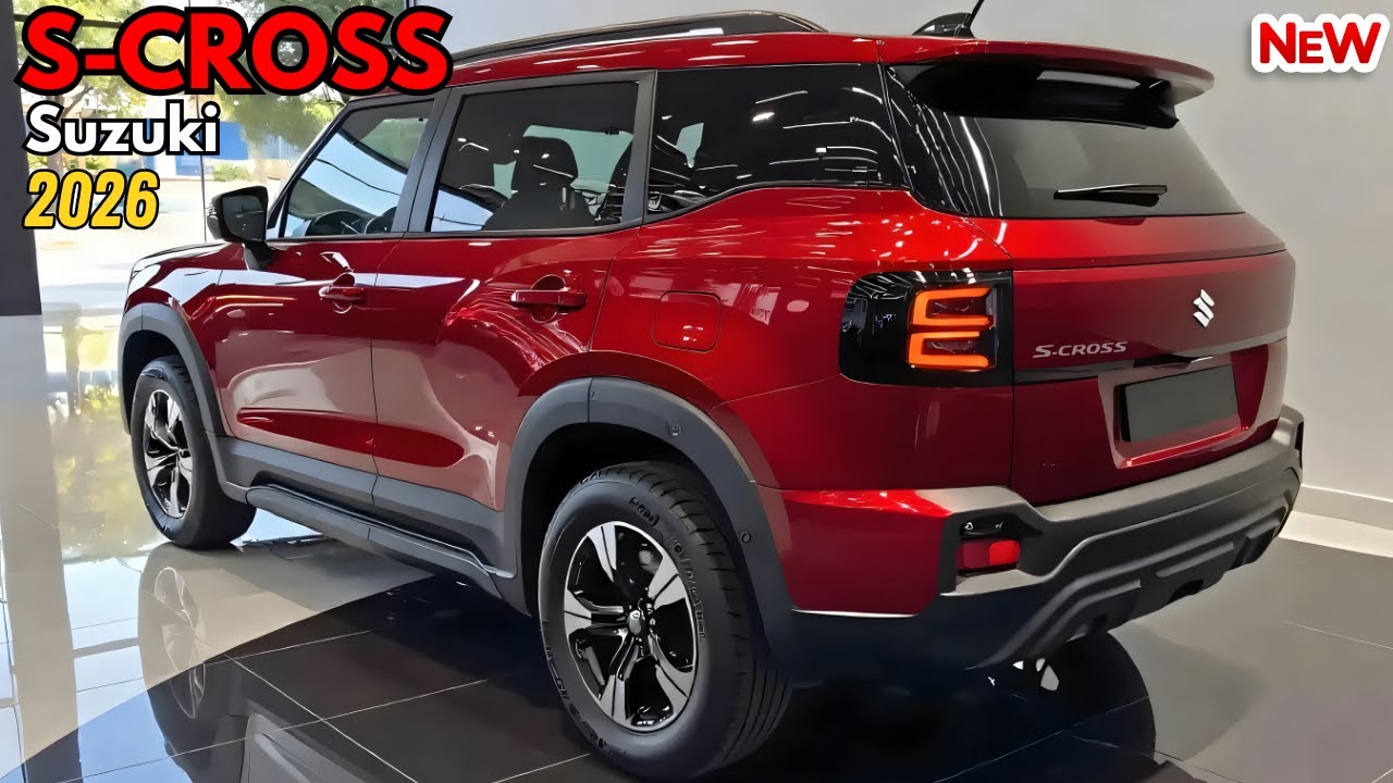 2026 Suzuki S Cross First Look – The Perfect Blend of Style & Power!