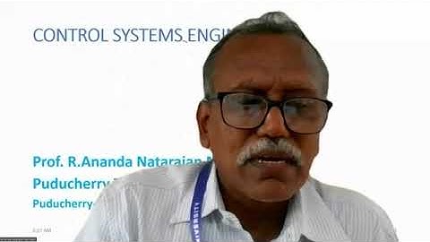 Control Systems Class 23(A): PROBLEM ON Generalized Error Coefficients or Dynamic Error Coefficients