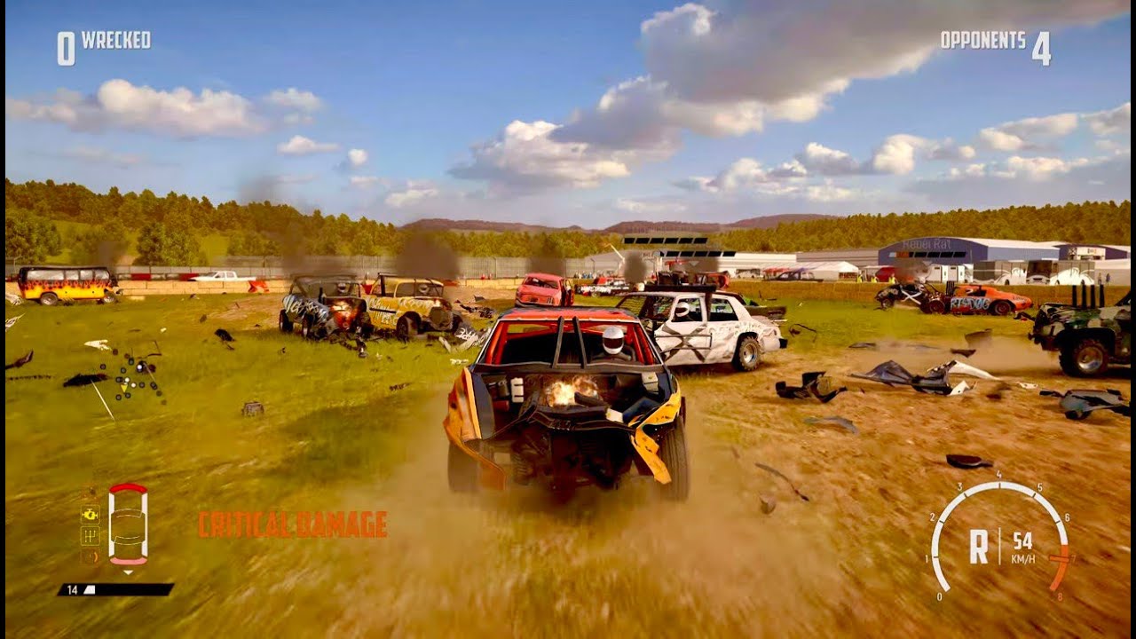 Gameplay Wreckfest 4K 60 FPS