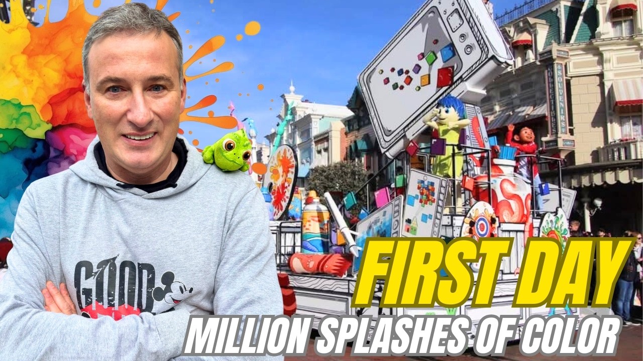 🎨 "A Million Splashes" Returns with an Explosion of Color at Disneyland Paris 2026 🫟
