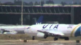 B733 UIA CARGO Ukraine International Airlines Taxiing Madrid