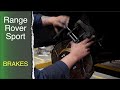 Range Rover Sport (drilled and slotted) Front Brake Discs and Pads change - how to.