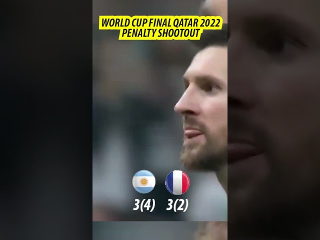 FINAL WORLD CUP QATAR 2022 | ALL GOALS PENALTY SHOOTOUT ARGENTINA (4) VS PERANCIS (2) class=