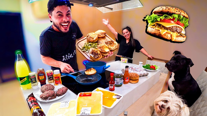 FIZ A PRIMEIRA NOITE DO HAMBURGUER EM CASA🤤🍔🍟 MELHOR QUE MC DONALD'S ‼