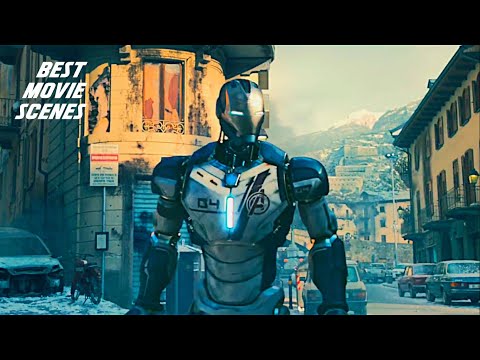 Avengers Vs HYDRA Opening Battle Scene Avengers Age Of Ultron 2015