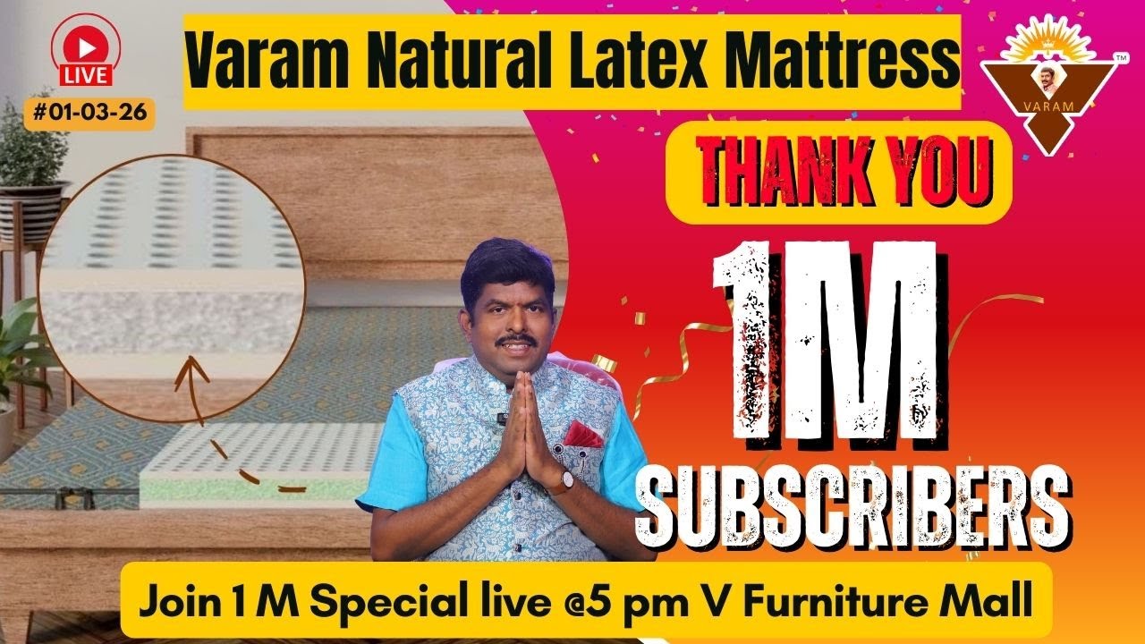 Find Your Perfect Bed – Clear All Your Doubts Live Today at 5pm to 6pm.