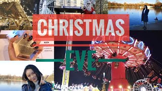 VLOG Christmas EVE in LONDON Hyde Park Winter Wonderland and Burger & Lobster by Shiwen Qiu 102 views 5 years ago 4 minutes, 31 seconds