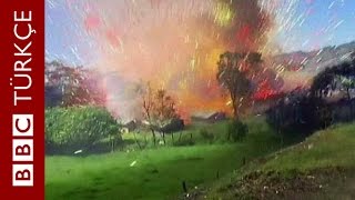 Havai fişek fabrikasındaki patlama anı - BBC TÜRKÇE Resimi