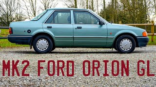 1989 Mk2 Ford Orion GL Goes for a Drive