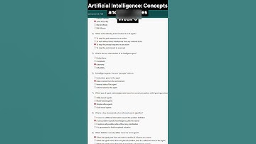 NPTEL Artificial Intelligence: Concepts & Techniques Week 1 Assignment Answers | July–Dec 2025