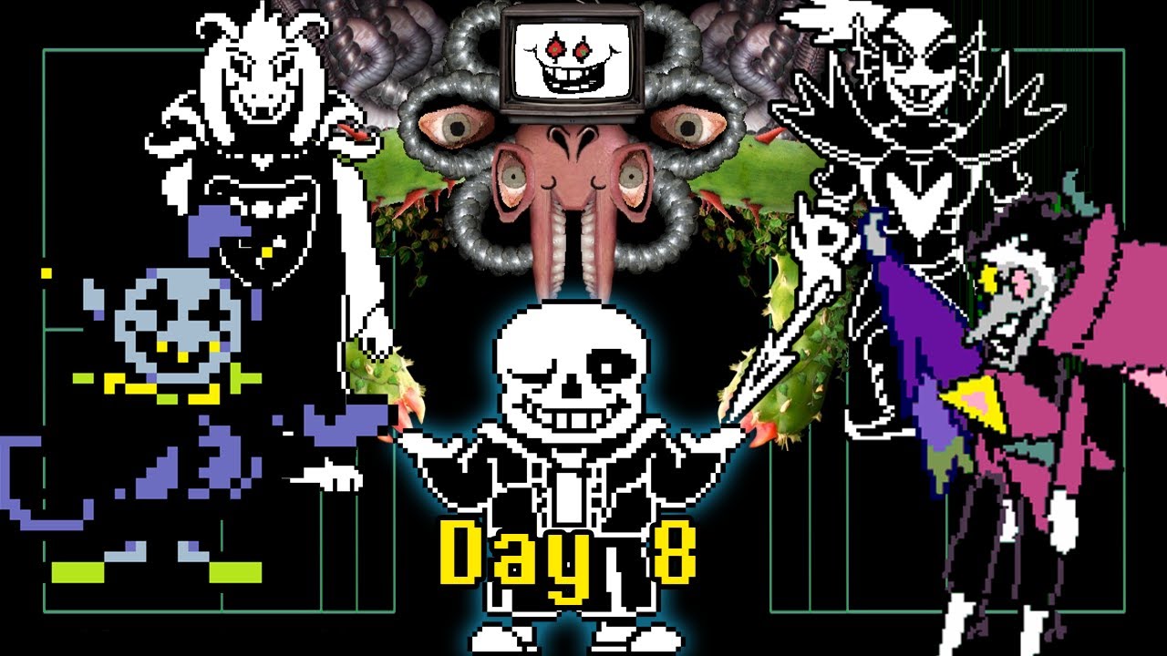 [Day 8] Fighting a UTDR Boss Everyday Until Chapter 7 but... - YouTube