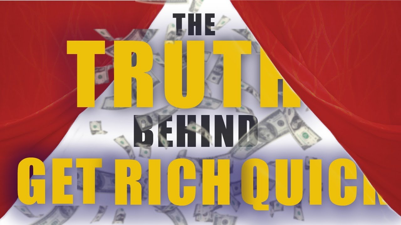 💯The TRUTH about Get Rich Quick - What The GURU’s Won’t Tell You! 💯 ...