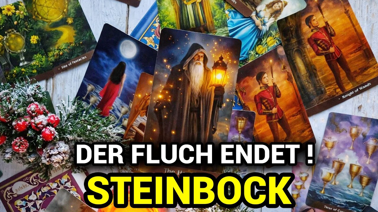 STEINBOCK♑ DER FLUCH IST GEBROCHEN, GROSSE LIEBE & MAGISCHER NEUANFANG KOMMEN JETZT ✨🔥#steinbock