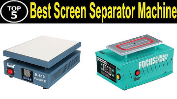 TOP 5 BEST Screen Separator Machine Review 2023