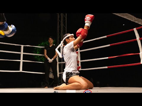 Lucrezia Folliero (Jai Su) VS Emma Angulo (Sant Jordi Gym) THAI FIGHT NIGHT 3 class A Muay Thai