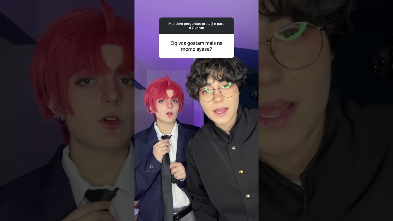 Jiji e Okarun respondem#okarun #jiji