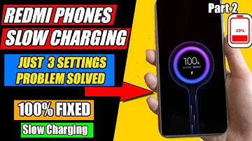 Redmi Phone Slow Charging Solved in Just 3 Settings | Mi Slow Battery Charging Problem Solution