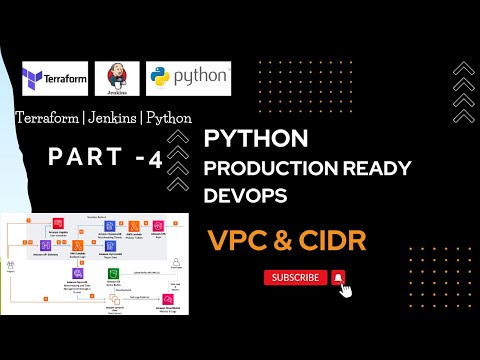 Python Production Deployment | Devops | VPC & Components Explained | PART- 4